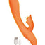 Goddess Lavish Desire Rechargeable Silicone Vibrator - Orange