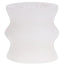 Goodhead Helping Head Silicone Stroker - Frost/White