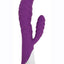 Gossip 20x Wavy Silicone Rabbit Vibrator - Purple