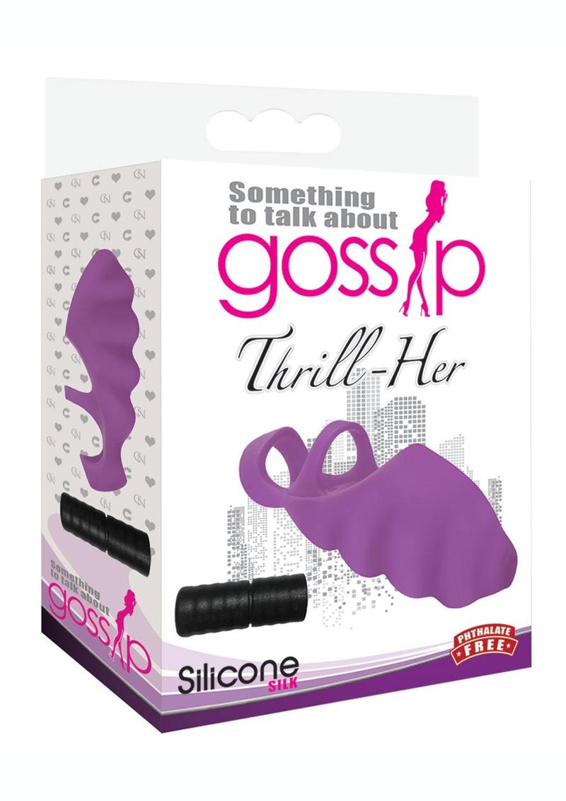 Gossip Thrill-Her Silicone Finger Vibrator