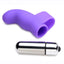 Gossip Thrill-Her Silicone Finger Vibrator - Purple