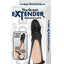 Great Extender Vibrating Sleeve Cock Ring and Ball Cradle - Black