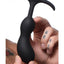 Heavy Hitters Comfort Plugs Silicone Anal Plug - Black - 6.4in