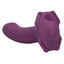 Her Royal Harness Me2 Rumble Silicone Strap-On Probe - Purple