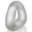 Hunkyjunk Zoid Trapezoid Lifter Cockring - Clear/Clear Ice