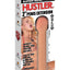 Hustler 2 Inch Penis Extension - Vanilla - 8in