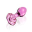 Icicles No. 48 Flower Shaped Glass Anal Plug