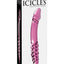Icicles No. 57 Double-Sided Textured Glass Dildo