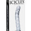 Icicles No. 60 Glass G-Spot and P-Spot Dildo - Clear - 6in