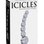 Icicles No 66 Beaded Anal Probe - Clear - 4.75in