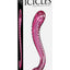 Icicles No 69 Textured G-Spot Glass Probe - Pink