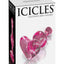 Icicles No 75 Beaded Heart Shaped Glass Anal Plug - Pink