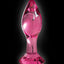 Icicles No 79 Glass Anal Plug - Pink