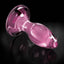 Icicles No. 90 Glass Anal Plug with Bendable Silicone Suction Cup