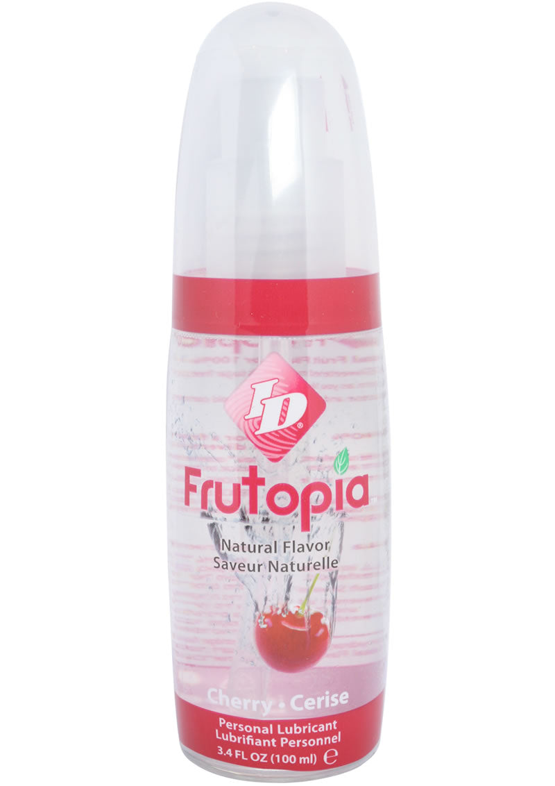 Id Frutopia Water Based Flavored Lubricant Cherry - 3.4oz