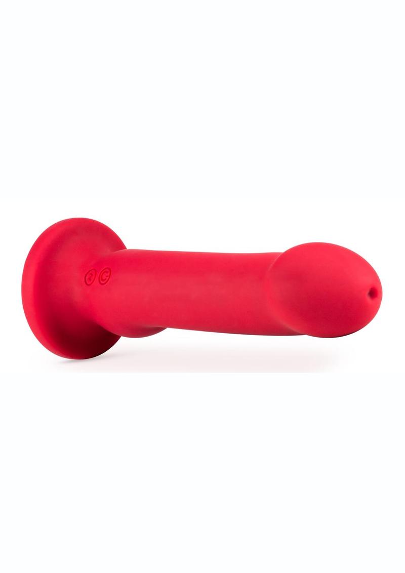 Impressions Las Vegas Rechargeable Silicone Vibrator - Crimson - Red