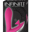 Infinitt Suction Massager Three Rechargeable Silicone Vibrator - Pink