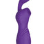 Infinitt Suction Massager Two Rechargeable Silicone Vibrator - Purple