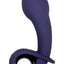 Inflatable G Silicone Rechargeable Vibrator - Purple