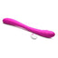 Inmi 7x Double Down Rechargeable Silicone Double Dildo with Remote Control - Purple