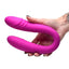 Inmi 7x Double Down Rechargeable Silicone Double Dildo with Remote Control