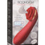 Inmi Bloomgasm Passion Petals 10x Rechargeable Silicone Rose Clitoral Stimulator - Red