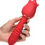 Inmi Bloomgasm Racy Rose Thrusting and Licking Rose Rechargeable Silicone Vibrator
