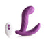 Inmi G-Rocker Come Hither Rechargeable Silicone Vibrator with Remote Control - Purple