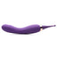 Inmi Power Zinger Pro Pulsing G-Spot Silicone Rechargeable Pinpoint Vibrator with Interchangeable Tips - Purple