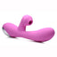 Inmi Shegasm 5 Star Rabbit Suction Come Hither Rechargeable Silicone Vibrator - Pink