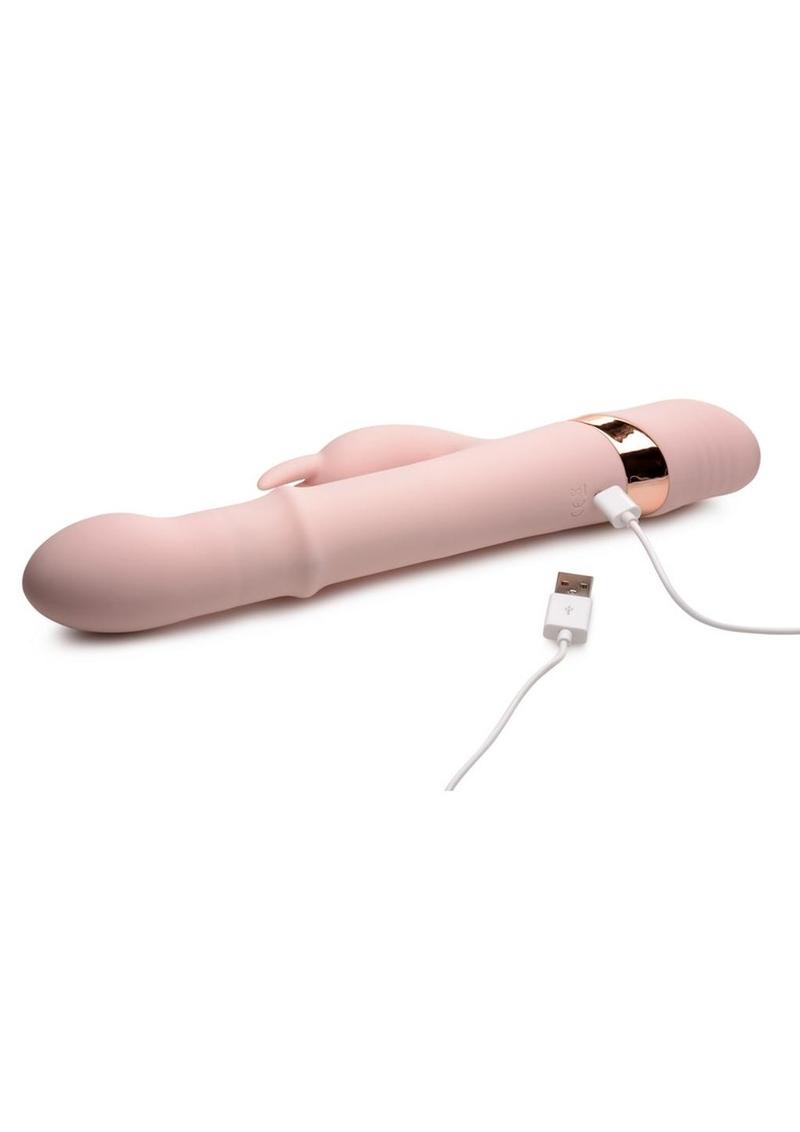 Inmi Sliding Ring Silicone Rabbit Vibrator