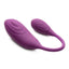 Inmi Slim Pulse Rechargeable Silicone 7x Pulsing Clit Stimulator and Vibrating Egg - Purple