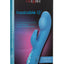 Insatiable G Inflatable G-Bunny Silicone Rechargeable Vibrator - Blue