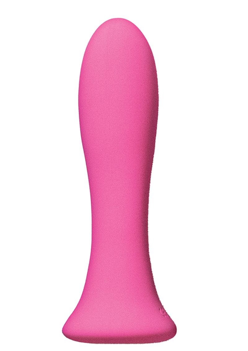 Intense Anal Vibe Silicone Rechargeable Vibrator - Pink