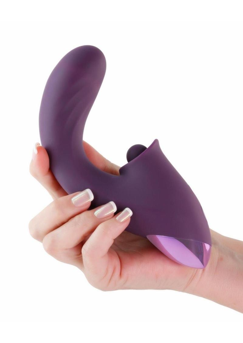 Inya Caprice Rechargeable Silicone G-Spot Vibrator - Purple