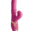 Inya Enamour Rechargeable Silicone Rabbit Vibrator with Air Pulse Clitoral Stimulator - Pink