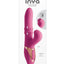 Inya Enamour Rechargeable Silicone Rabbit Vibrator with Air Pulse Clitoral Stimulator