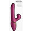 Inya Enamour Rechargeable Silicone Rabbit Vibrator with Air Pulse Clitoral Stimulator