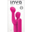 Inya Finger Fun Silicone Rechargeable Vibrating Clitoral Stimulator - Pink