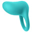 Inya Regal Rechargeable Siicone Cock Ring - Teal
