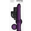Inya Super Stroker Rechargeable Silicone Thrusing Vibrator - Purple
