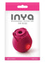 Inya The Rose Silicone Rechargeable Clitoral Stimulator - Pink/Red