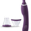 Inya Triple Delight Rechargeable Silicone Vibrator - Purple