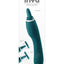 Inya Triple Delight Rechargeable Silicone Vibrator - Teal