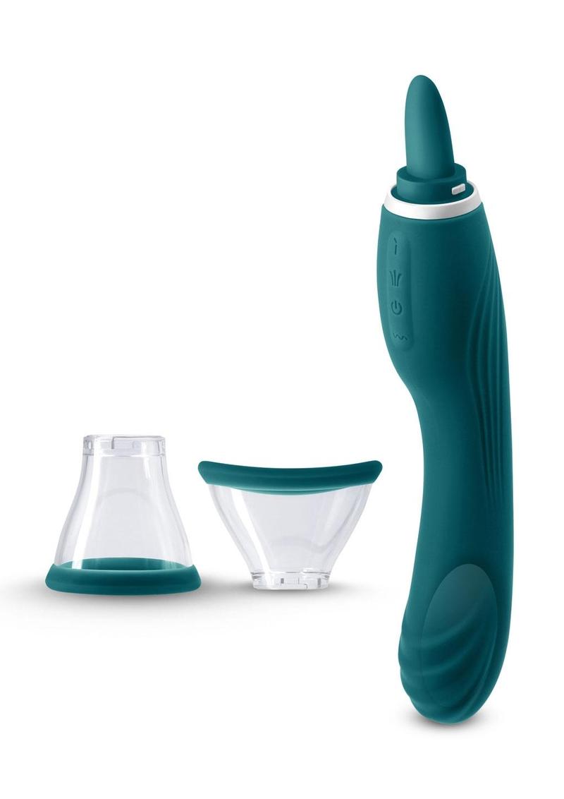 Inya Triple Delight Rechargeable Silicone Vibrator