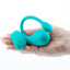 Inya Venus Rechargeable Silicone Vibrator with Remote Control - Teal