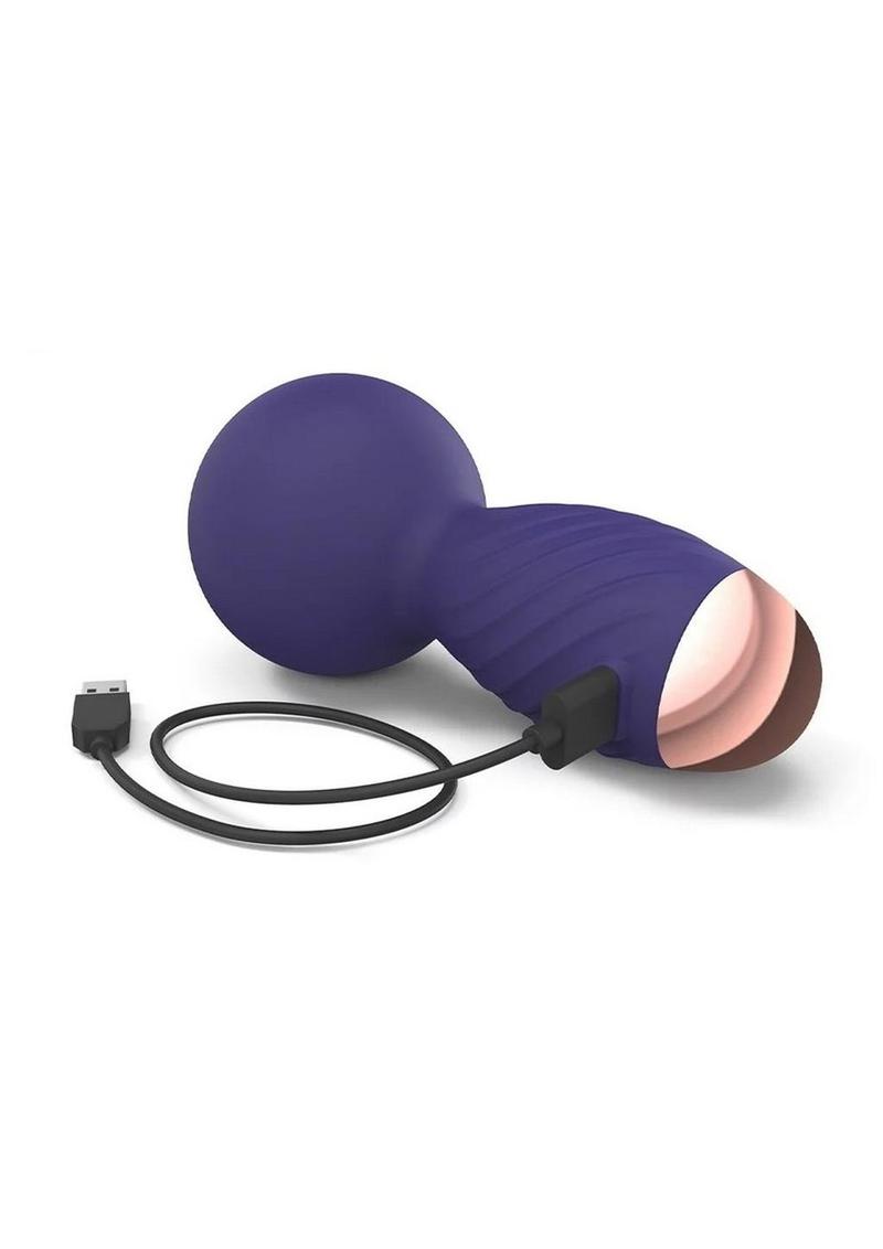 Itsy Bitsy Rechargeable Silicone Bullet - Blue/Midnight Indigo