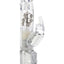 Jack Rabbit Beaded Rabbit Vibrator - Clear