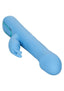 Jack Rabbit Elite Rotating Rabbit Silicone Rechargeable Vibrator - Blue