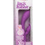 Jack Rabbit Elite Warming Rabbit Rechargeable Silicone Vibrator with Clitoral Stimulator - Purple